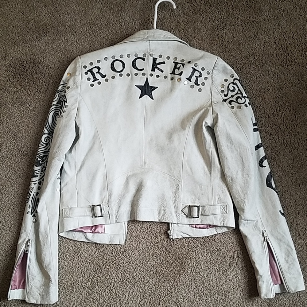 leather jacket - Picture 3 of 4